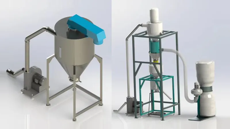 Plastic Recycling System for Injection Molding Production