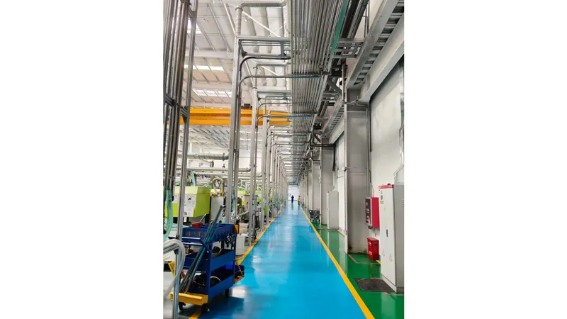 Central Feeding System for Plastic Processing & Automated Material Handling Application