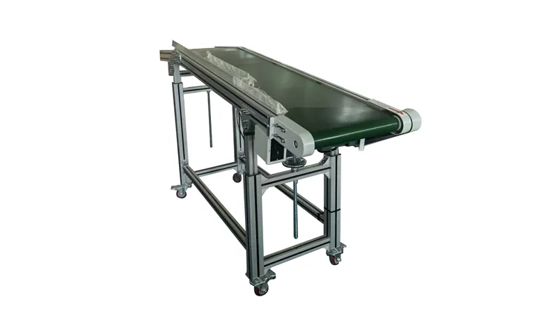 Industrial Belt Conveyor System for Automated Production Lines